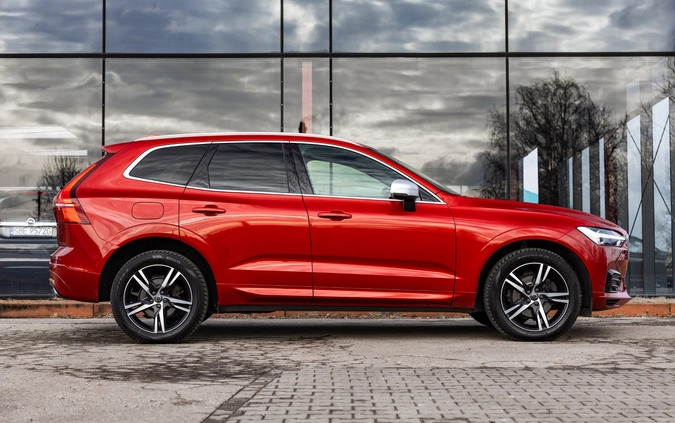 Volvo XC 60 cena 125900 przebieg: 133628, rok produkcji 2018 z Recz małe 781